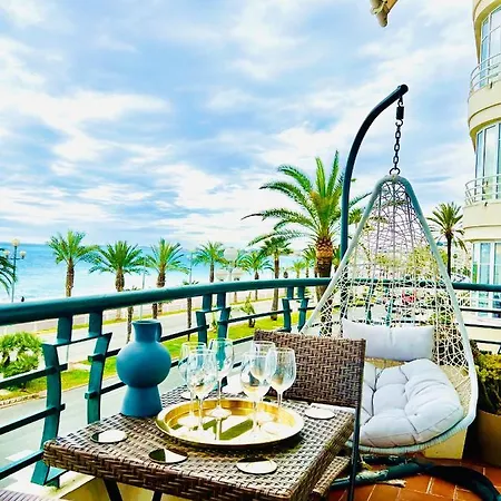 Endless Stunning Mediterranean Sea Views Promenade Des Anglais Nice Exterior photo